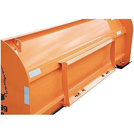 10 ft skid steer|Buyers Products 10 ft. Skid Steer Snow Pusher, Orange, 2603110.